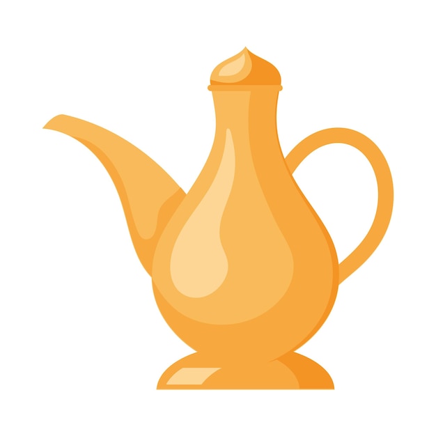 Free Vector magic arabic lamp