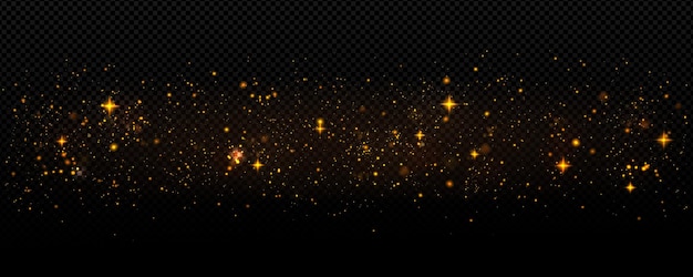 Magic sparkles png on transparent background