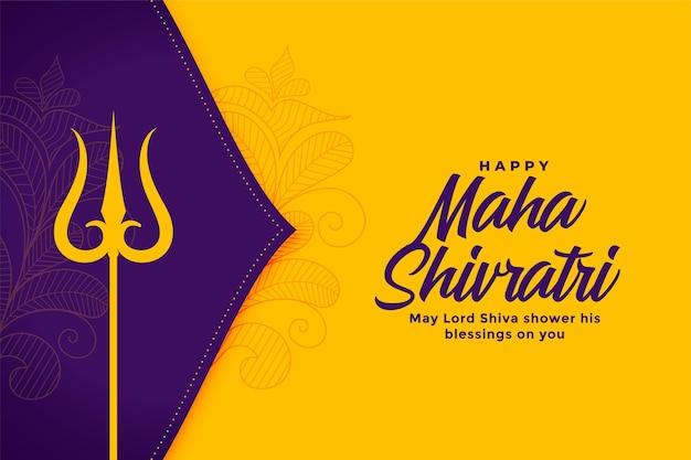 Maha shivratri traditional festival wishes background