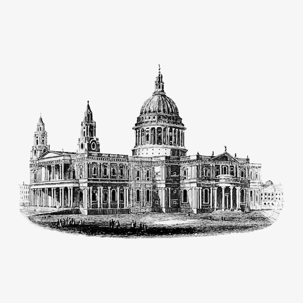 Free Vector majestic london architecture