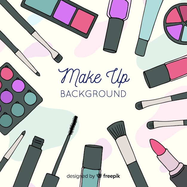 Free Vector make up background