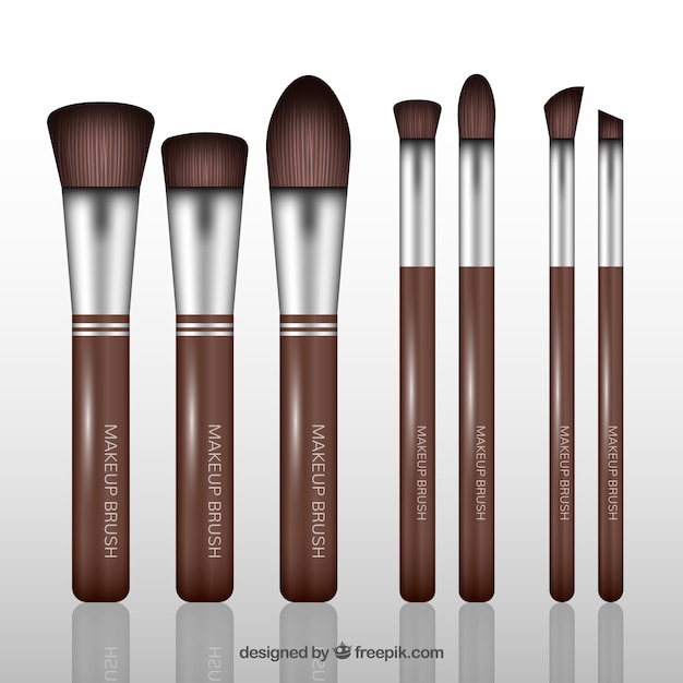 Make up brush collection