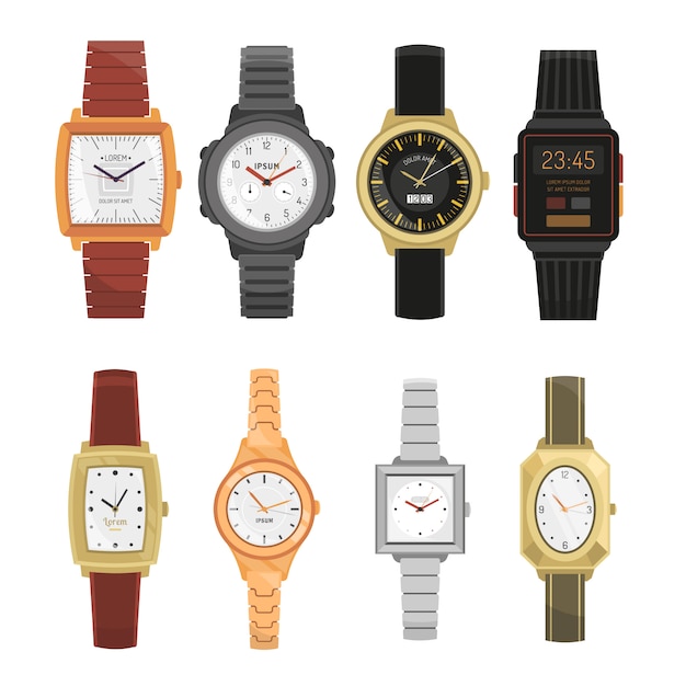 Man And Woman Wrist Watches Set