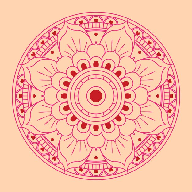 Mandala background design