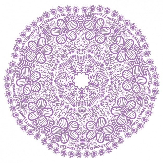 Free Vector mandala background design