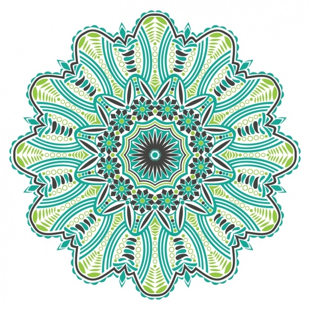 Free Vector mandala background design