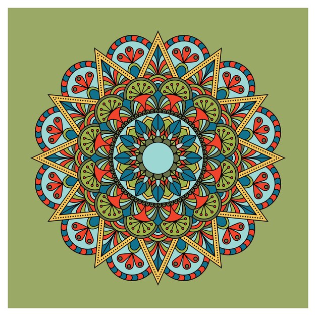 Mandala background design