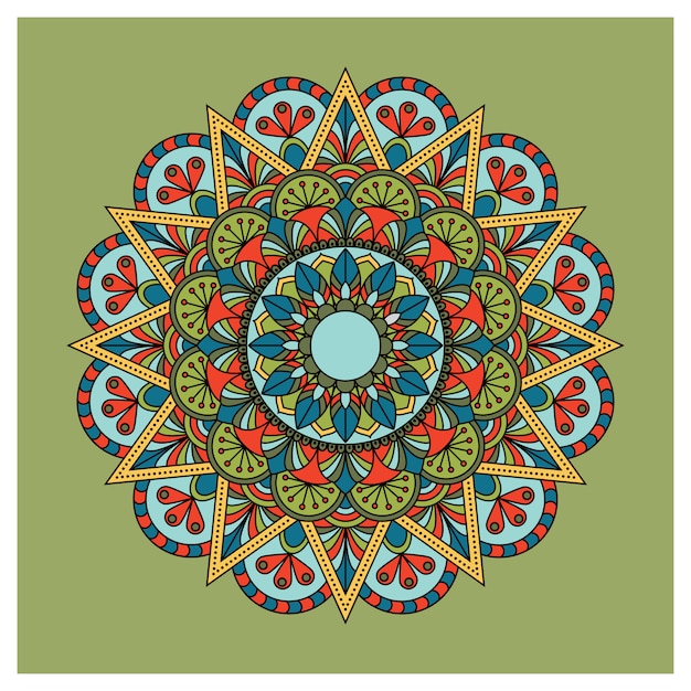 Mandala background design