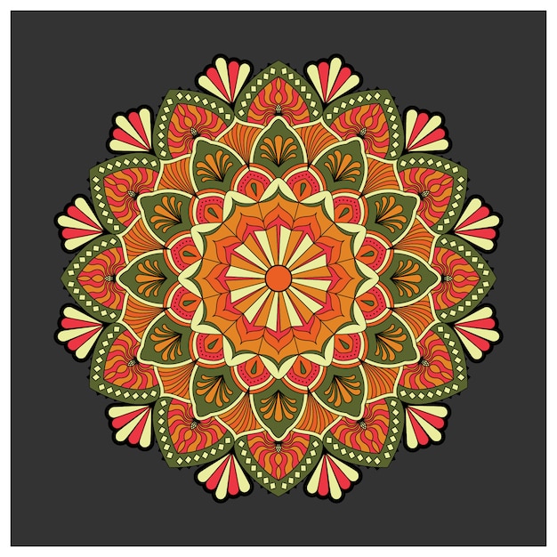 Mandala background design