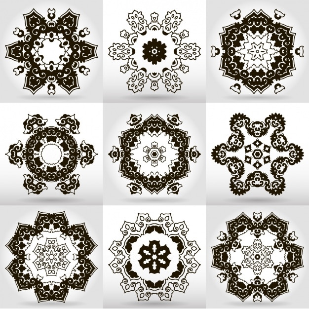 Free Vector mandala designs collection