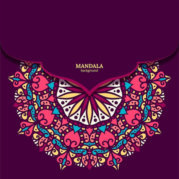 Free Vector mandala illustration