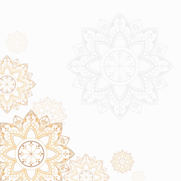 Free vector mandala illustration