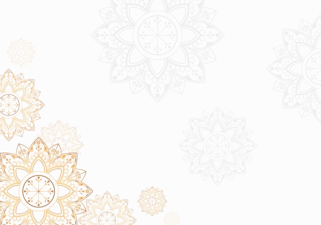 Free vector mandala illustration