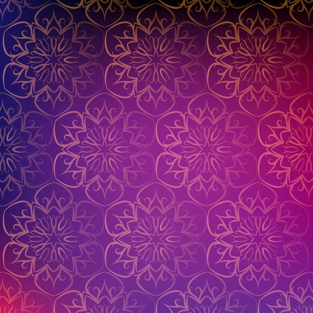 Mandala pattern background