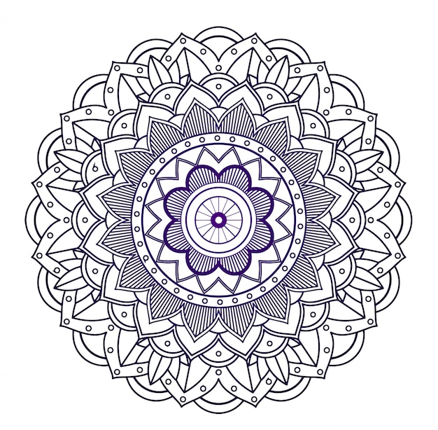 Free vector mandala patterns