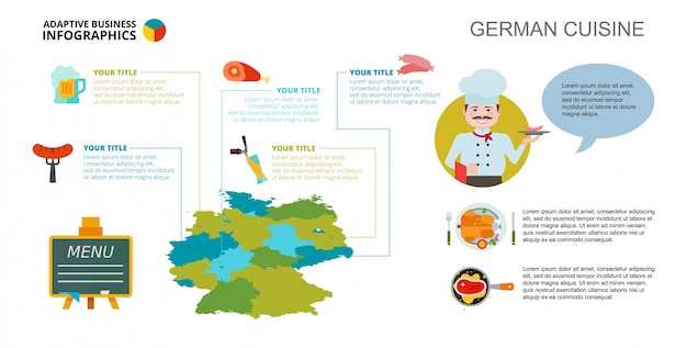 Map Diagram Slide Template