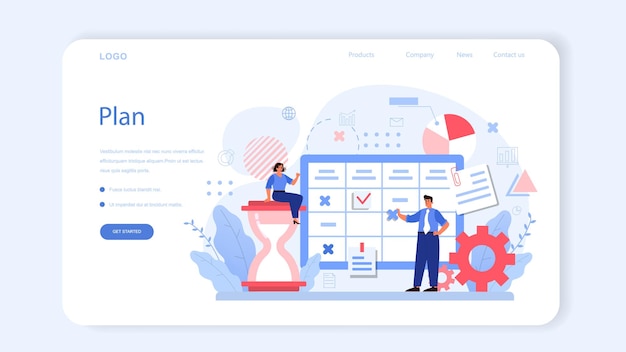 Free vector market research web banner or landing page business research for new product development market data statistics analysis and product advertising isolated flat vector illustration