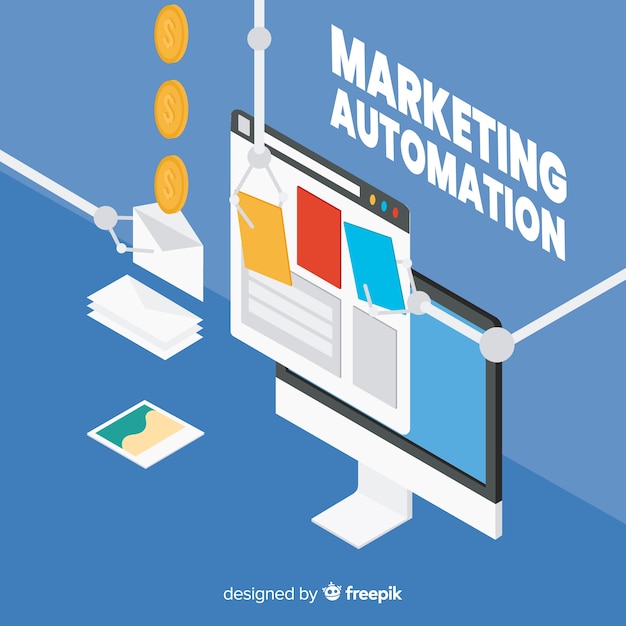 Marketing automation background