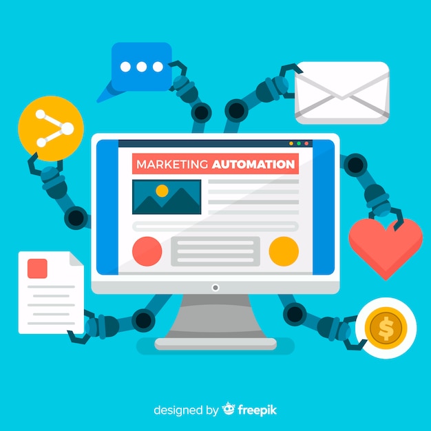 Marketing automation background