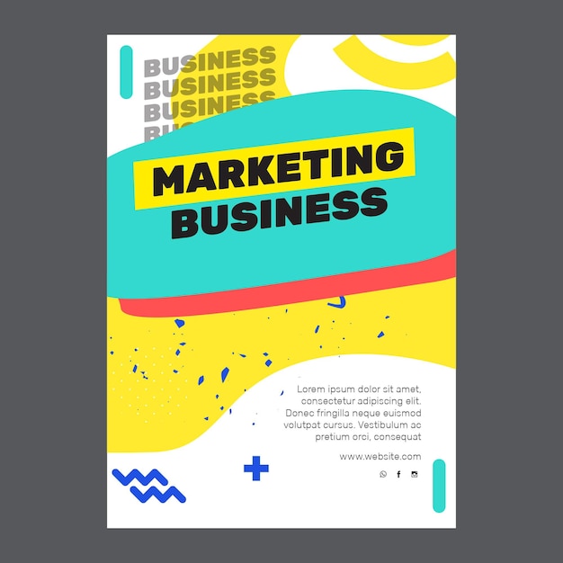 Marketing business a5 flyer