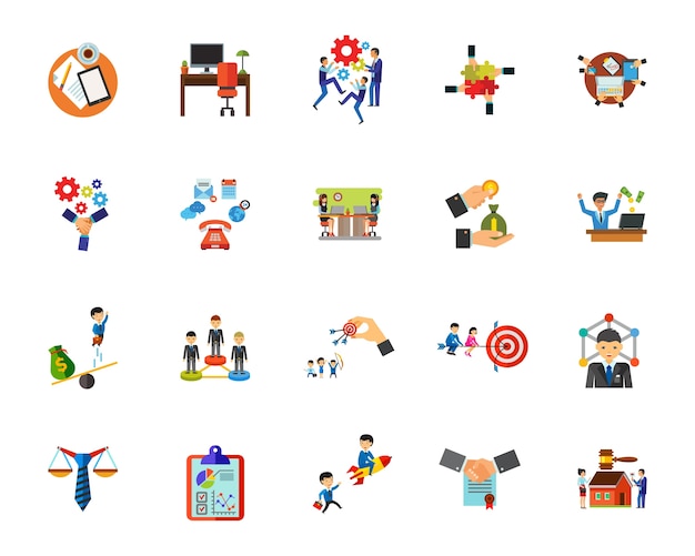 Marketing icon set