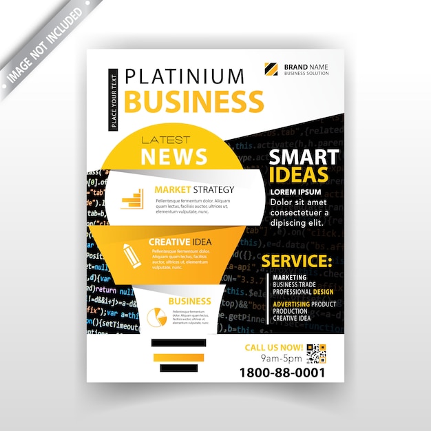 marketing magazine template