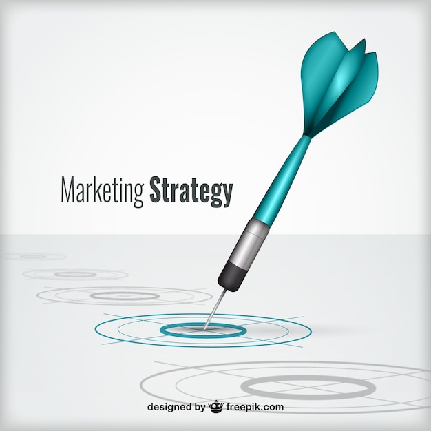 Marketing strategy concept