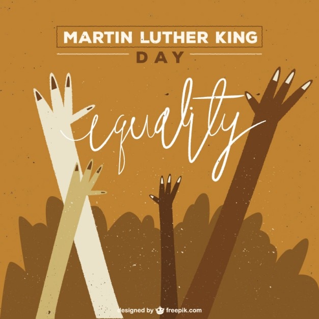 Free vector martin luther king day illustration