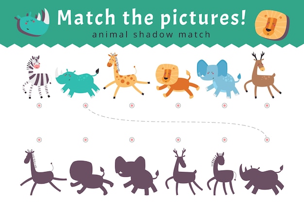 Match game for kids