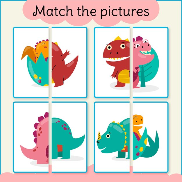 Match game for kids