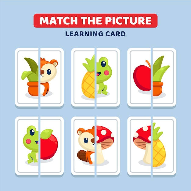 Match game for kids