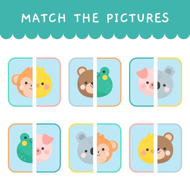 Match game for kids