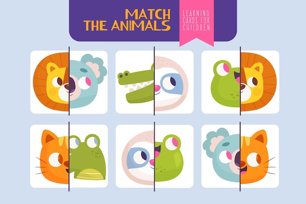 Match game for kids