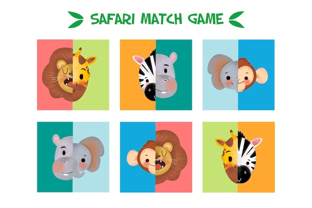 Match game for kids