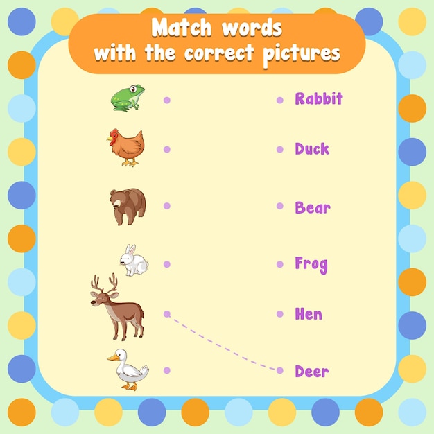 Match the words with the correct pictures