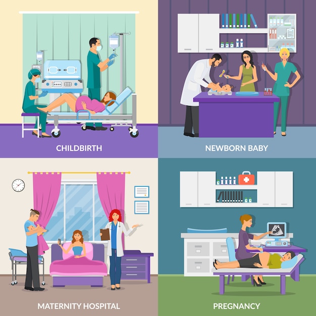 Maternity Hospital 2x2 Design Concept 