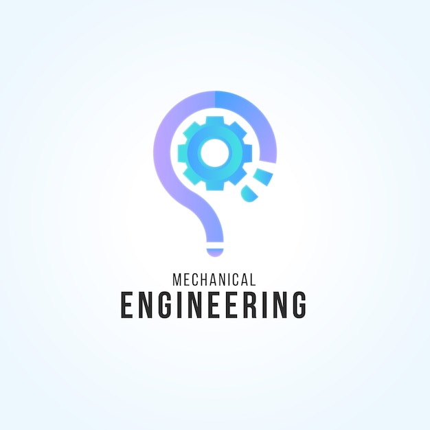 Mechanical engineering logo design