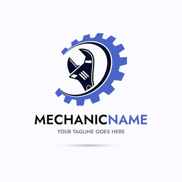 Free vector mechanical engineering logo design