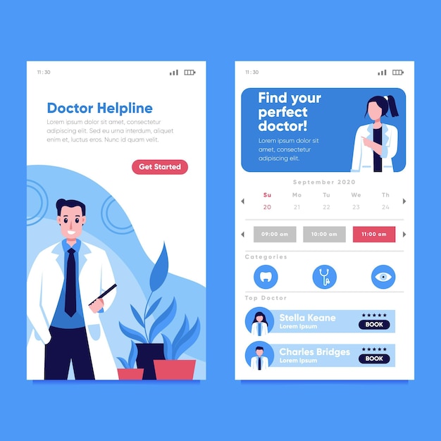 Medical booking app