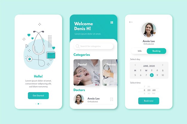 Medical booking app