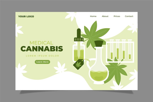 Medical cannabis - landing page