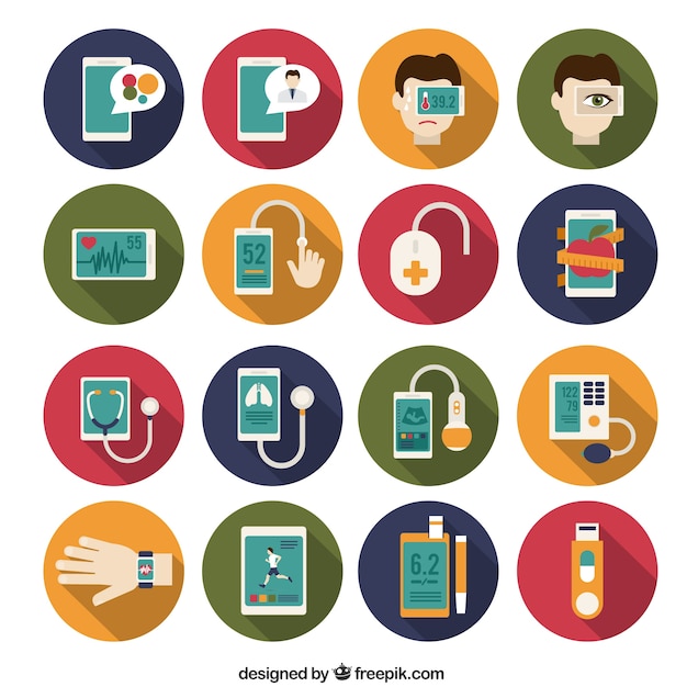 Free Vector medical instrument icons