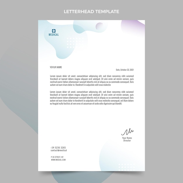 Medical letterhead template