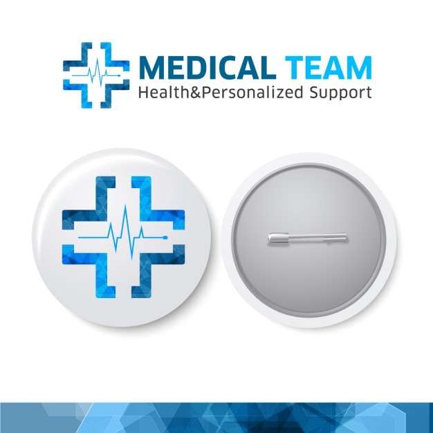 Free Vector medical team logo