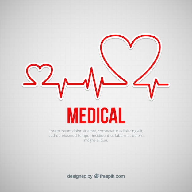 Free Vector medical template