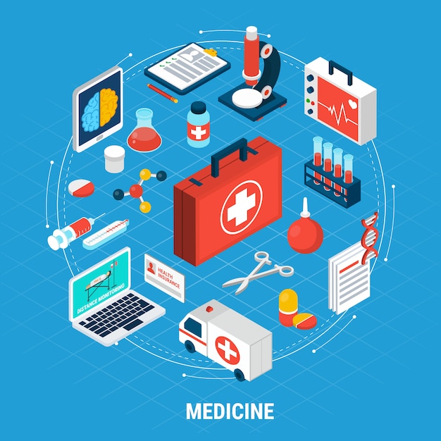 Medicine Isometric 