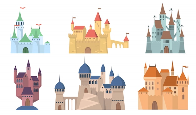 Medieval castles set