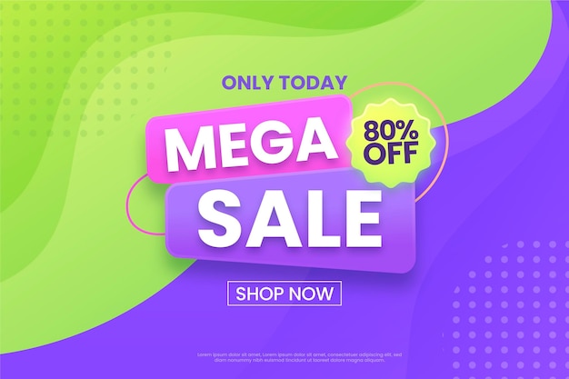 Mega sale background shop now