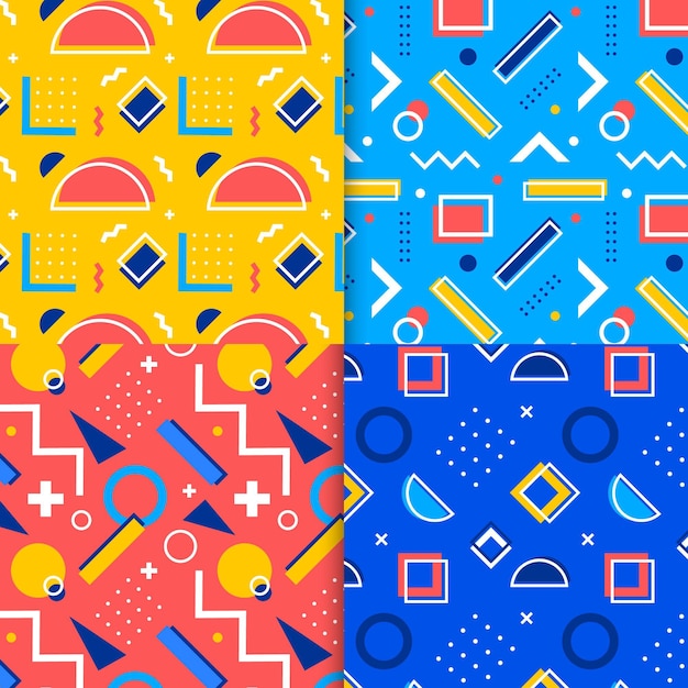 Memphis design pattern pack