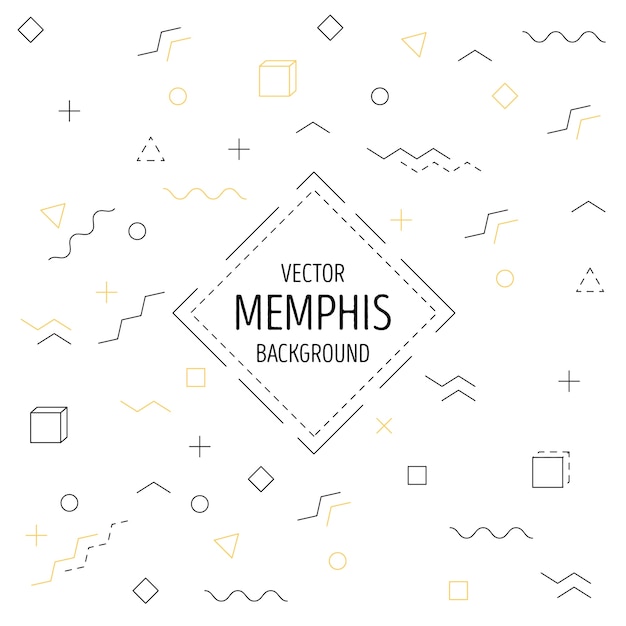 Memphis linear background